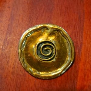 Custom Artist Brass Pendant